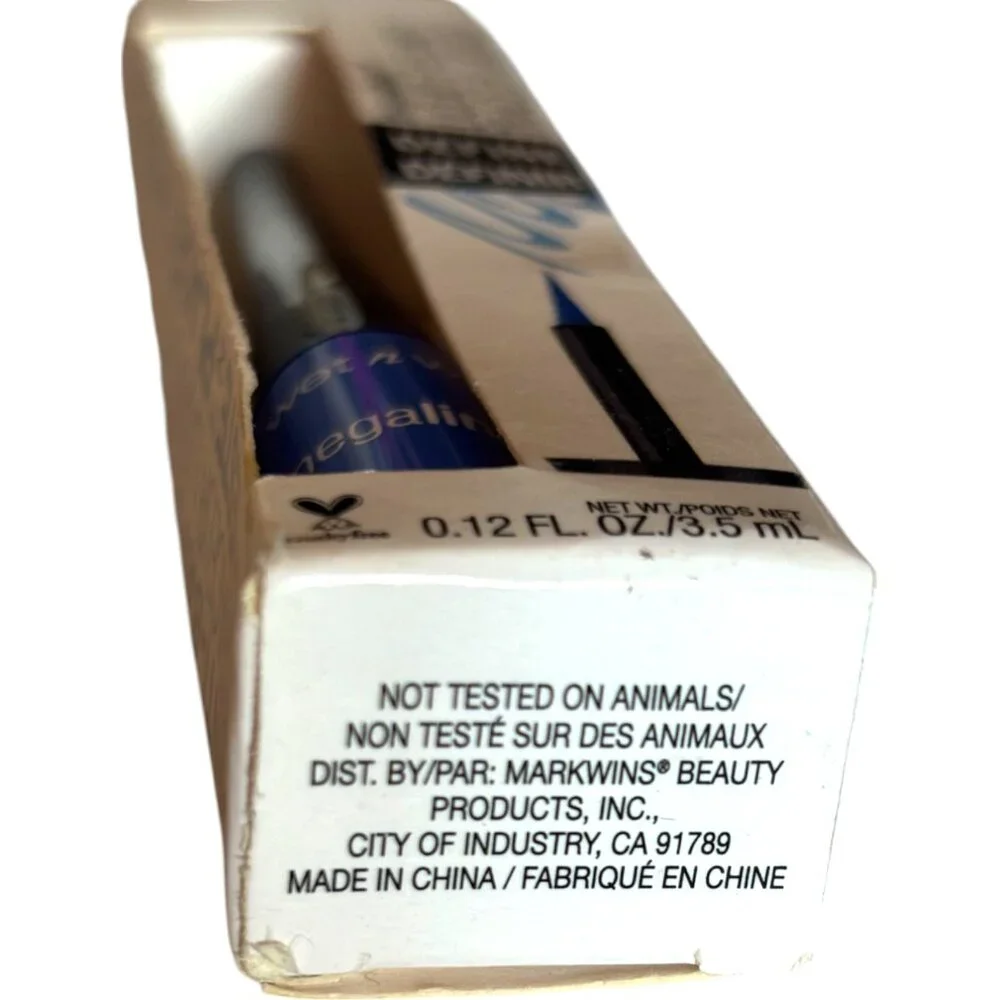 Wet n Wild megaliner‎ liquid eyeliner 873A Voltage Blue NEW in Box